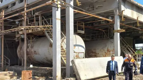 С заброшенного завода в Железногорске вывезли 232 тонны хлорсилана