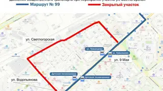 В Красноярске с 1 октября изменится схема движения автобуса № 99