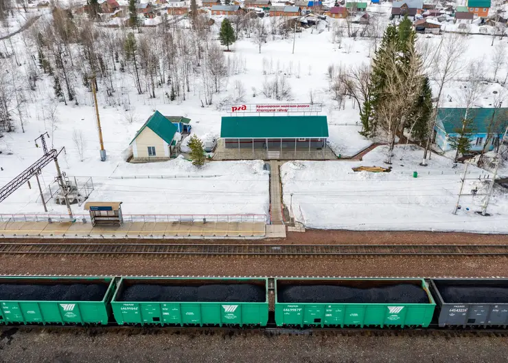 Перевозки угля в адрес погранпереходов и портов Дальнего Востока на Красноярской железной дороге увеличились в I квартале на 31%