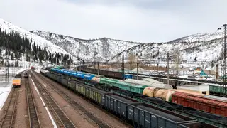 Погрузка на Красноярской железной дороге выросла на 1,6% за I квартал текущего года