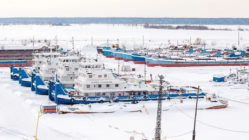 Более 1 млрд рублей выделит Енисейское пароходство на подготовку флота к следующей навигации