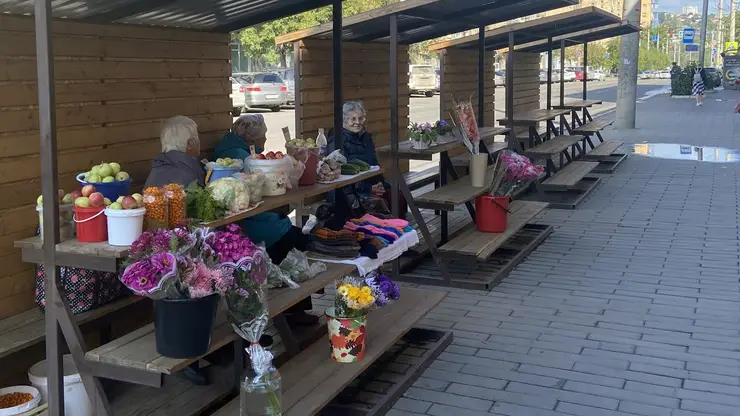 В Центральном районе Красноярска стартовал сезон уличной торговли